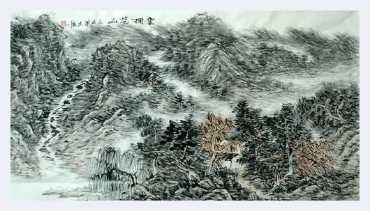 闵立顺·云拥苍山