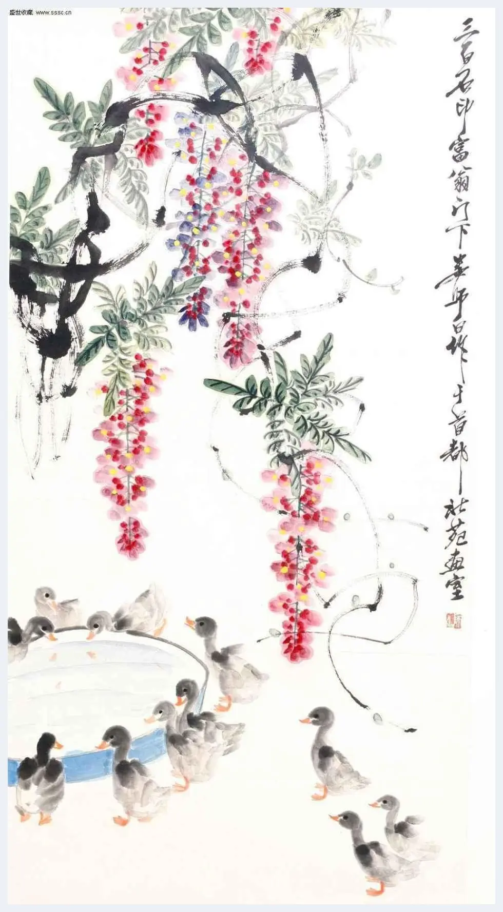 娄师白·花鸟