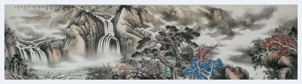 王舜来·溪山隐逸图