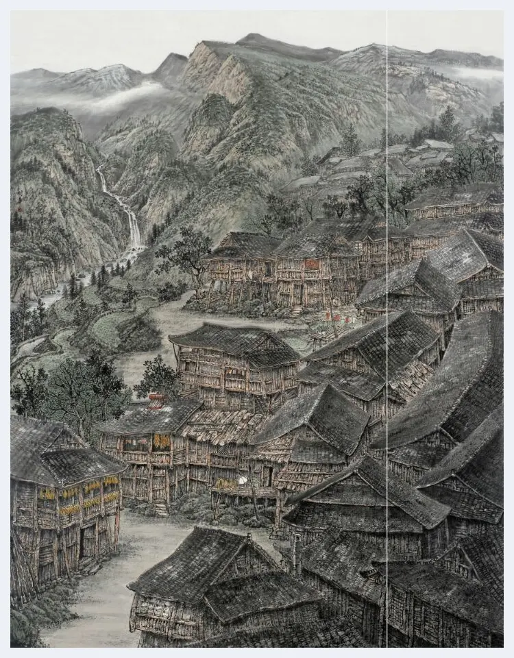 方树华·《苗寨清幽》